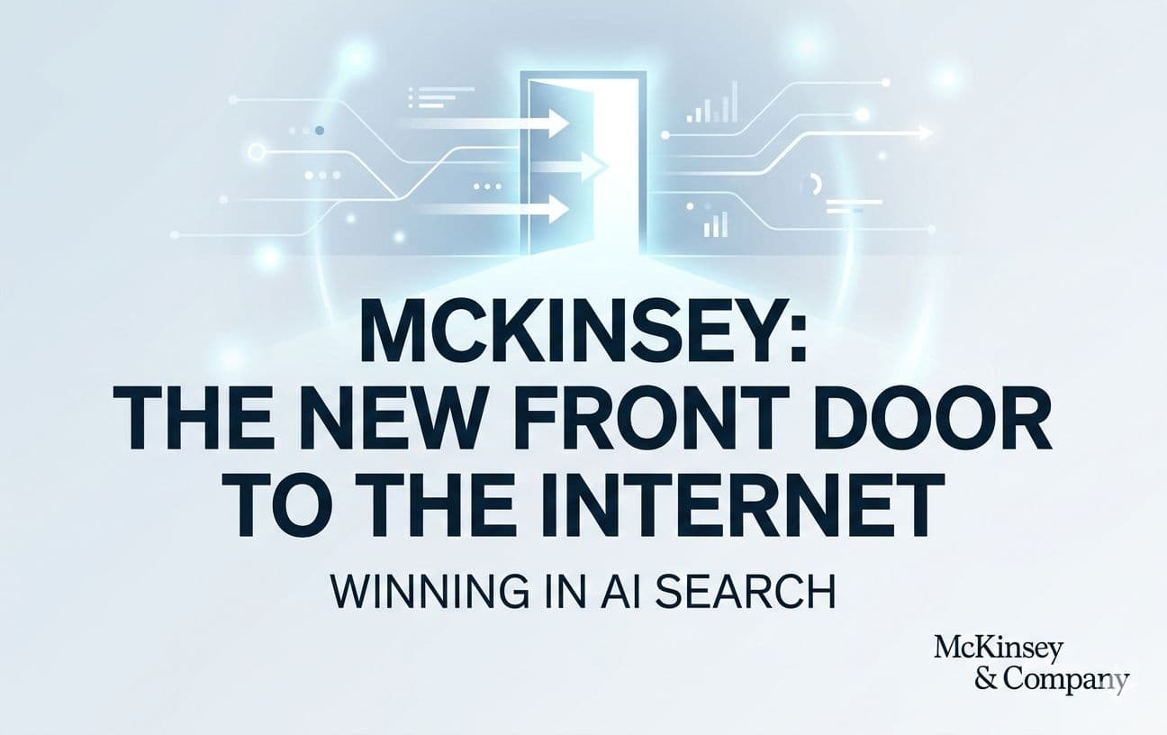 New front door to the internet: Winning in the age of AI search